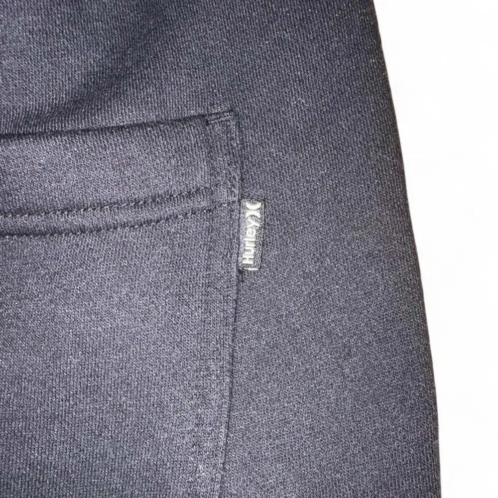 Hurley Graphic Logo Jogger Sweatpants Black Size Small